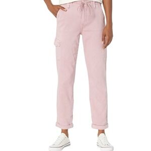 PAIGE Women's Christy Cargo‎ Tapered High Rise Cuffed in Vintage Garden Rose 27